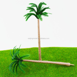 Arbres de palmier modèle européen, arbres de parc, HO ou <span class=keywords><strong>OO</strong></span>, scène de jardin, 9cm - Product Image 2