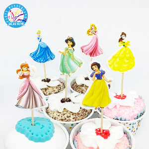 Nuove idee di prodotto 2019 Delle Ragazze di compleanno decorazione del partito del fumetto della principessa nuovi prodotti rifornimenti del partito cake topper - Product Image 2