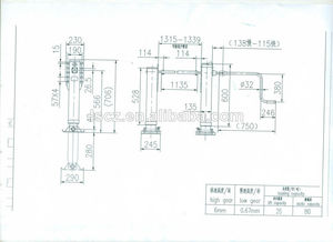 jost caliente fuera de la caja de engranajes de aterrizaje para semirremolque buen precio y alta calidad - Product Image 1
