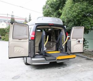 Alat Bantu Transfer Pasien Kursi Roda ke Kendaraan Mobil Van Minivan Lift Kursi Roda Elektrik Hidrolik untuk Penyandang Disabilitas - Product Image 6
