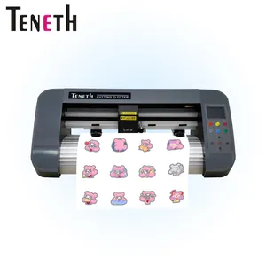 Mini desktop optical eye vinyl cutter with contour cut function