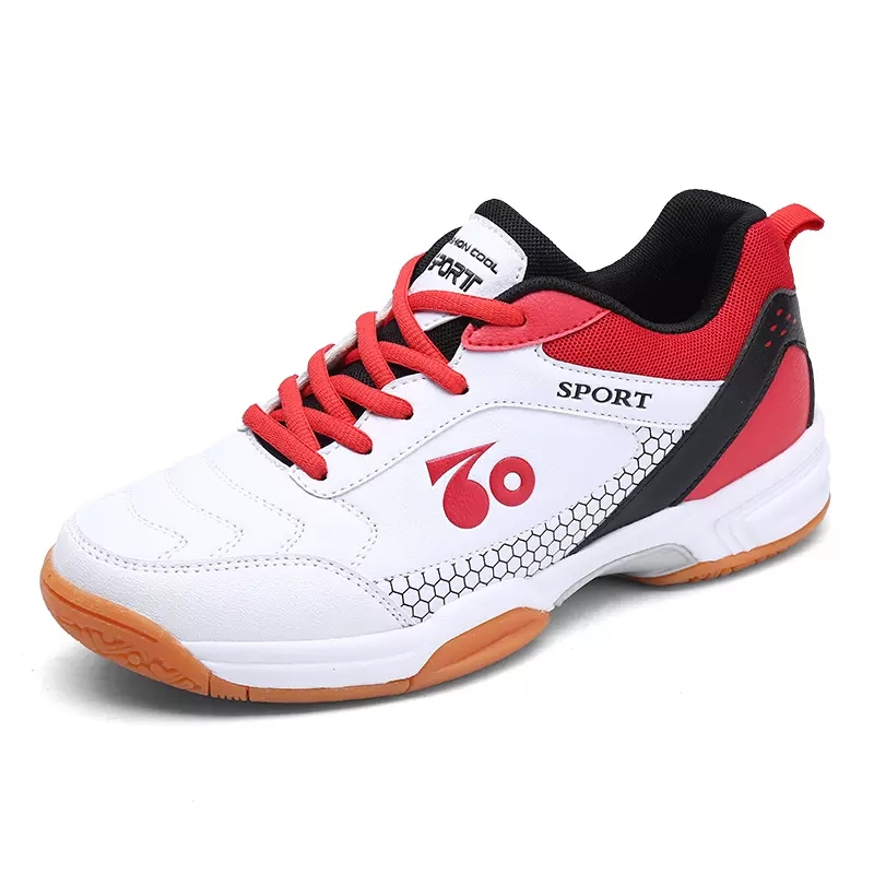 Дешевые профессиональные новейшие лучшие предложения Мужские ПУ повседневные спортивные туфли для бадминтона