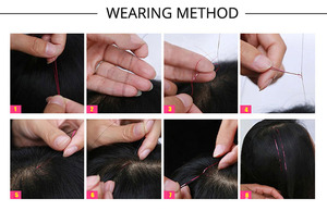 Synthetisches Haar Laser Glitter ing Sparkling Dazzle Bunte Lametta Haar verlängerung Hot Sale Sparkly Women 120CM 600pcs Straight - Product Image 6