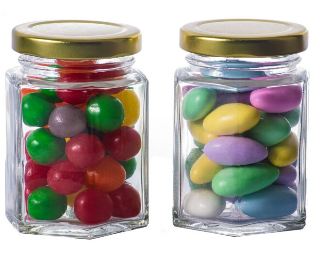 Wholesale 500Ml screw top lid glass honey jar glass jam jar with good seal