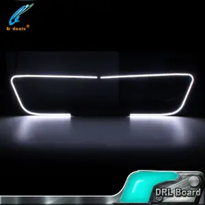 B-aanbiedingen Led Wit & Geel kleur S4 JDM DRL voor Legacy S ubaru WRX/STI 2015 +