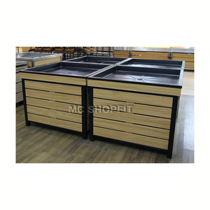 Espositore in metallo a doppia faccia resistente per negozio di <span class=keywords><strong>frutta</strong></span> <span class=keywords><strong>e</strong></span> <span class=keywords><strong>verdura</strong></span> per vetrina - Product Image 4