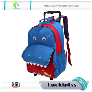 Nuevo estilo ligero trolley escuela infantil bolsa con ruedas para el uso diario - Product Image 4