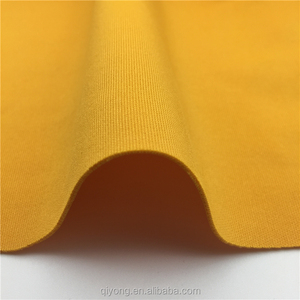 Shaoxing Tessuto Negozi di Lavoro A Maglia di Poliestere Spandex Scuba Lavorato A Maglia Tessuto Allungato per Indumenti Invernali - Product Image 5