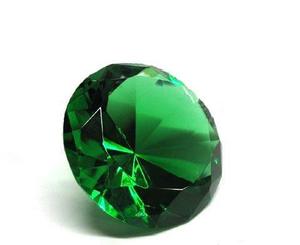 Tổng Hợp Màu Xanh Lá Cây <span class=keywords><strong>Emerald</strong></span> Vòng CZ Gems Giá Mỗi Carat Loose <span class=keywords><strong>Cubic</strong></span> Zirconia Stones - Product Image 5