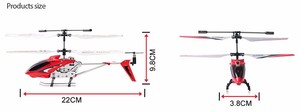 Original <span class=keywords><strong>Syma</strong></span> <span class=keywords><strong>S107G</strong></span> RC helicóptero 3.5CH de aleación de Metal helicóptero Quadcopter construido-En Gyro-Hoja de helicóptero de Control remoto - Product Image 5