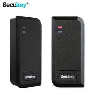 Secueky Nhà Máy Giá ABS Wiegand <span class=keywords><strong>Reader</strong></span> 125Khz em & 13.56MHz <span class=keywords><strong>Mifare</strong></span> NFC <span class=keywords><strong>IC</strong></span> RFID thẻ gần đầu đọc thẻ kiểm soát truy cập - Product Image 1