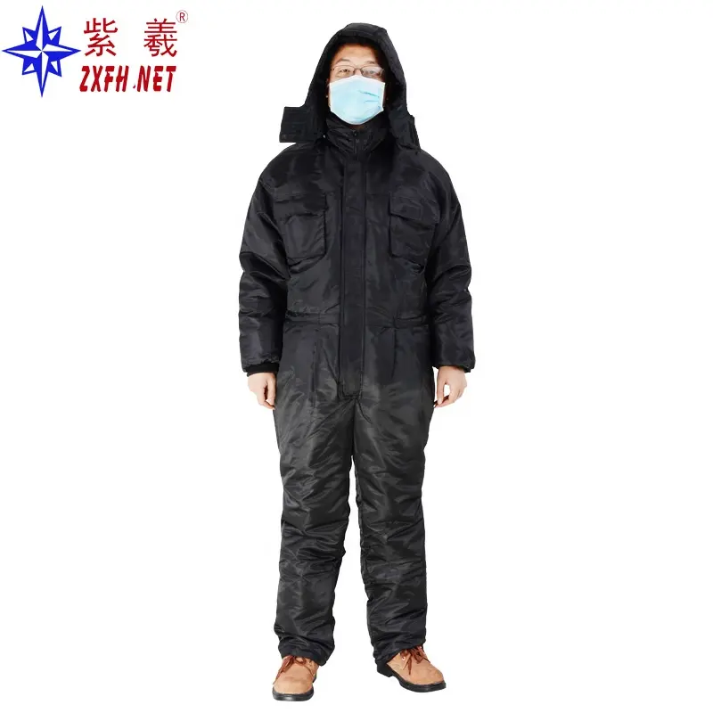 New Design Winter Safty Work Suit Cold Room Storage Freezer Winter Wear Freezer Clothing cold storage full suit
