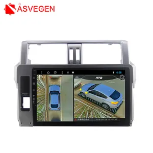 Night Vision Surround Camera 3D HD 360 All Around View System Car Reversing Aid For 2016 Toyota Prado