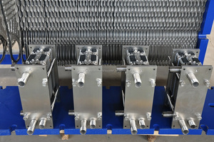 1-10ton / hora de capacidad de tipo leche pasteurizador de <span class=keywords><strong>la</strong></span> placa - Product Image 5