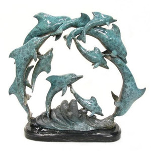 <span class=keywords><strong>Fontaine</strong></span> en bronze en forme de <span class=keywords><strong>dauphin</strong></span> <span class=keywords><strong>pour</strong></span> la décoration de jardin et la <span class=keywords><strong>piscine</strong></span> extérieure - Product Image 5