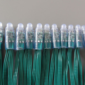 สีเขียวสาย<span class=keywords><strong>DC12V</strong></span>กลางแจ้งเปลี่ยนสีแสง<span class=keywords><strong>DMX</strong></span>ควบคุมWS2811 IC 50ชิ้นทรงกลม<span class=keywords><strong>LED</strong></span>เชือกแสง - Product Image 3