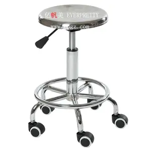 Stainless steel lab stool laboratory chair with wheels casters Guangzhou china furniture supplies