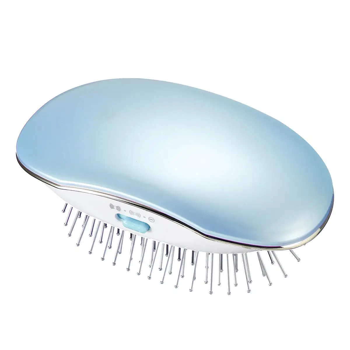 Best Selling 2019 Private Label Electric Magic Massager Hair Brush Portable NegativeイオンVibrating Massage Scalp Hair Comb