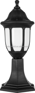 Lámpara de jardín de plástico barata estabilizada Uv impermeable P214 IP44 para iluminación de puerta de Pilar Luz de pilar de jardín al aire libre - Product Image 2