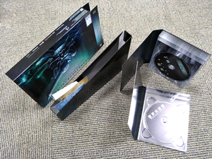 Servicio de Empaquetado Personalizado en China para Cajas de Entretenimiento Cinematográfico Multidigitales con Blu-<span class=keywords><strong>ray</strong></span> para /VCD (Multi-Digipak) - Product Image 3