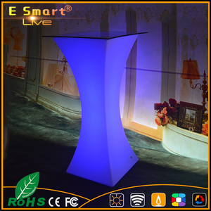 Muebles <span class=keywords><strong>de</strong></span> la barra <span class=keywords><strong>de</strong></span> iluminación ronda discoteca mesa <span class=keywords><strong>de</strong></span> cóctel llevado mesa <span class=keywords><strong>de</strong></span> <span class=keywords><strong>bar</strong></span> - Product Image 1