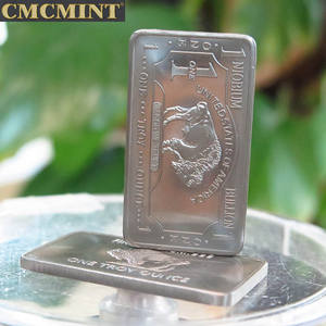 งานฝีมือโลหะ นิโอเบียมแท้ 999 น้ำหนัก 1 ออนซ์ รูปทรงบัฟฟาโล รุ่น C97 - Product Image 5