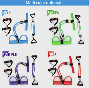 Заводская бесплатная поставка, индивидуальный логотип, популярный заказной эластичный тянуть веревку для ног, эластичный тренажер для ног/Эспандер для дома - Product Image 2