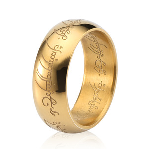 Cruz del rezo del señor anillo SPINNER Acero inoxidable religiosa Cruz anillo suministro a la India flipkart snapdeal vendedores - Product Image 1