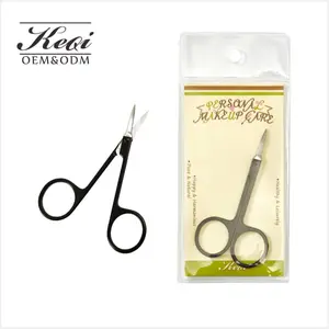 Chinese Supplier Hign Quality Curved Scissors stainless steel eyebrow scissors