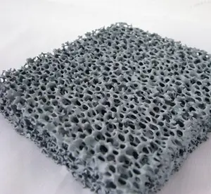 Drei dimensionale netzwerk gebundene Struktur poröse Keramik Silizium karbid Keramik schaum filter