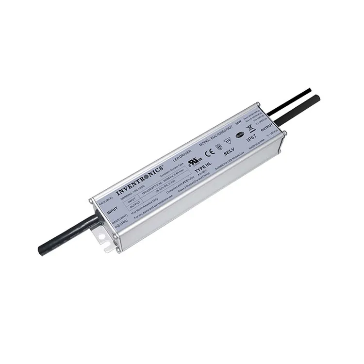 Inventronics 30W 32W 33W 35W 36W Dimming LED Driver IP67 Waterproof 350mA 700mA 1050mA 1400mA Constant Current LED Power Supply