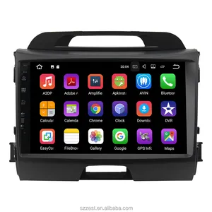 9 "touchscreen Android 7.1 auto dvd voor KIA sportage 2011 2012 2013 2014 2015 head unit gps navigatie 2 din auto stereo