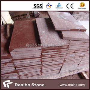 Corte aserrada Granito Adoquines de Pórfido Rojo - Product Image 2