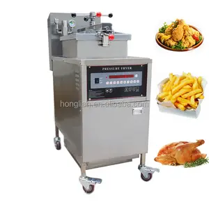 Broedmachine voor kippenfriteuse, Broasterdrukfriteuse