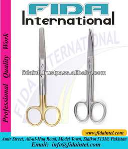 Chất lượng hàng đầu rèn Fida quốc tế phẫu thuật <span class=keywords><strong>Iris</strong></span> kéo với lưỡi ngắn thẳng <span class=keywords><strong>11.5</strong></span> <span class=keywords><strong>cm</strong></span> TC phẫu thuật kéo nha khoa - Product Image 2