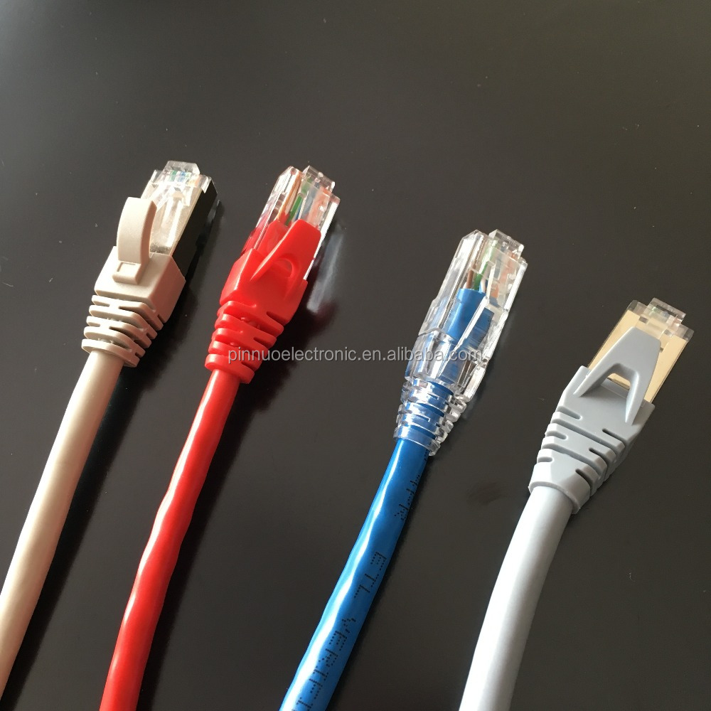 Патч-корд Cat5e Cat6 Cat6A Cat7 STP и UTP RJ45