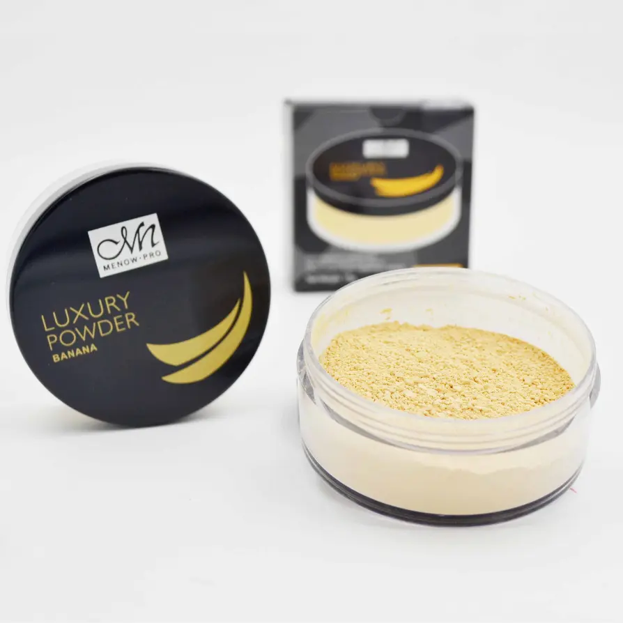 Menow Brand Luxury Banana Powder Face Oil-control Loose Powder