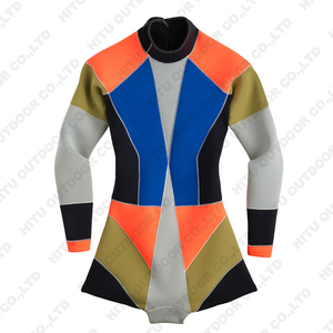 Hitu novo OEM branco adulto mulheres surf roupa molhada biquíni roupa de banho para surf natação mergulho esportes aquáticos