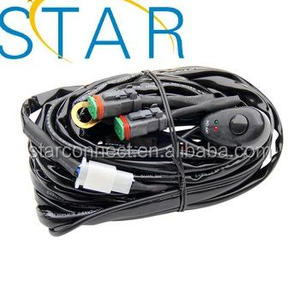 สวิตช์ไฟบาร์ LED แบบกำหนดเองได้,สวิตช์เปิดปิดแบบเลเซอร์40แอมป์ฟิวส์ตะกั่ว With12ft 2ตัว - Product Image 2
