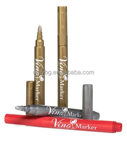 <span class=keywords><strong>Marqueur</strong></span> pour verre à vin, stylo métallique, pointe ronde, <span class=keywords><strong>marqueur</strong></span> à <span class=keywords><strong>craie</strong></span> pour écrire <span class=keywords><strong>sur</strong></span> le verre, le miroir, la fenêtre, la bouteille, le pot, la céramique - Product Image 1
