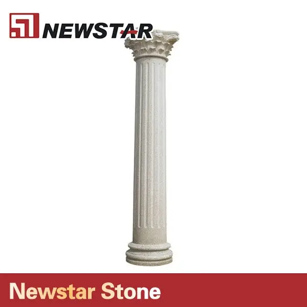 Newstar Римский квадратный столб дизайн, резьба по камню скульптура