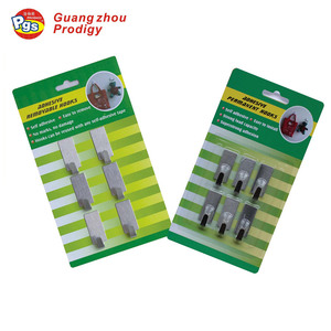 Vente en gros Mini crochet carré pour clé en métal Crochet <span class=keywords><strong>mural</strong></span> en acier avec adhésif Caractéristiques multifonctions solides et collantes - Product Image 5