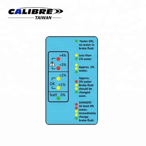Probador de Líquido de Frenos Digital Profesional TAIWAN CALIBRE con Indicador LED para DOT3, DOT 4, DOT 5.1 - Product Image 2