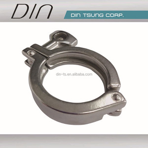 ข้อต่อท่อสแตนเลสแบบ Tri Clamp 13MHH ทรงกลม ผิวขัดเงา สำหรับงานอุตสาหกรรม - Product Image 2