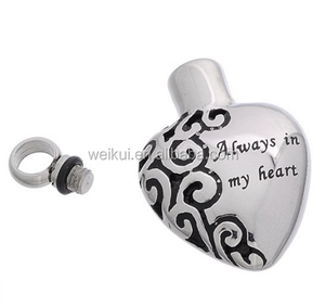 Collane Portaceneri 'Sempre nel Mio Cuore' con Incisione 'Ti Amo fino alla Luna e Ritorno' <span class=keywords><strong>in</strong></span> 12 Stili con Pietre Zodiacali - Product Image 3