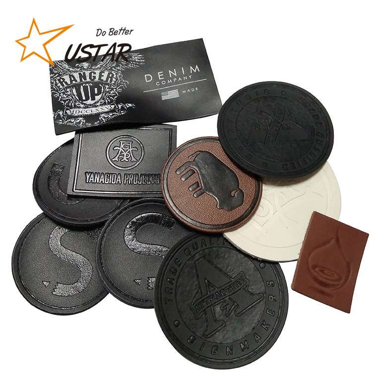 Настоящие джинсы, кожаные этикетки для одежды, индивидуальные, любого цвета, ПУ джинсы, кожа, патчи от производителя