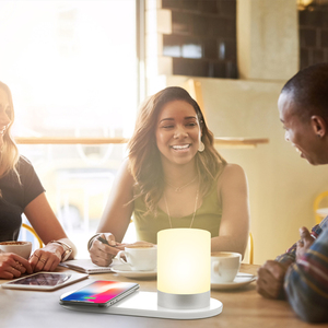 <span class=keywords><strong>Chargeur</strong></span> de téléphone <span class=keywords><strong>sans</strong></span> <span class=keywords><strong>fil</strong></span> multifonction Lampe de table LED <span class=keywords><strong>Chargeur</strong></span> à <span class=keywords><strong>induction</strong></span> magnétique avec lampe RVB - Product Image 5