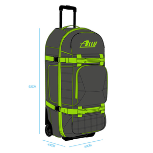 Custom Motor Outdoor Motorfiets Grote Rollende Reistas Racen Actieve Tweewielige Tandwieltas Motorcross Sport Trolley - Product Image 3