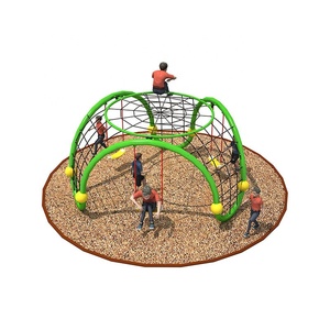 Agujero de perforación Ftness equipos de escalada neto marcos para las escuelas, parque de atracciones los niños de los niños juegos infantiles al aire libre 5-8 niños - Product Image 2