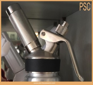 500ml/1 pint chuyên nghiệp Whipped <span class=keywords><strong>Cream</strong></span> Dispenser/whipping <span class=keywords><strong>Siphon</strong></span> với lời khuyên bằng thép không gỉ - Product Image 2